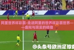 阿里世界杯彩票-走进阿里的世界杯彩票世界——虚拟与现实的碰撞
