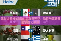 足彩世界杯的玩法-足彩世界杯，激情与策略并存的赏心乐事