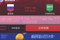 微信天天中彩票世界杯-微信天天中彩票，世界杯的彩色梦
