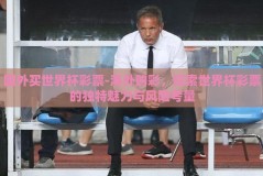国外买世界杯彩票-海外购彩，探索世界杯彩票的独特魅力与风险考量