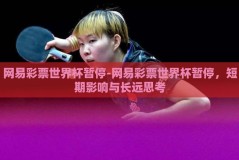 网易彩票世界杯暂停-网易彩票世界杯暂停，短期影响与长远思考