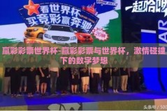 赢彩彩票世界杯-赢彩彩票与世界杯，激情碰撞下的数字梦想