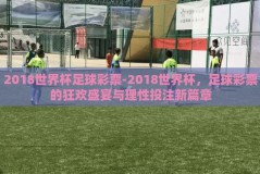 2018世界杯足球彩票-2018世界杯，足球彩票的狂欢盛宴与理性投注新篇章