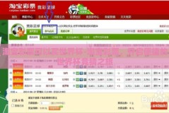 淘宝彩票可以买世界杯-淘宝彩票，开启便捷的世界杯竞猜之旅