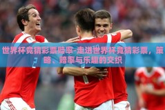 世界杯竞猜彩票赔率-走进世界杯竞猜彩票，策略、赔率与乐趣的交织