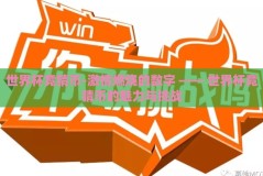 世界杯竞猜币-激情燃烧的数字 —— 世界杯竞猜币的魅力与挑战