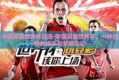 中国彩票世界杯玩法-中国彩票世界杯，一种独特的娱乐与梦想交汇