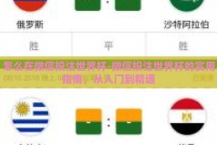 怎么在微信投注世界杯-微信投注世界杯的实用指南，从入门到精通