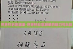 世界杯彩票跟单-世界杯彩票跟单的魅力与风险