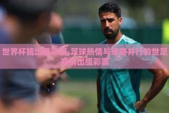 世界杯猜出组彩票-足球热情与策略并行的世足赛猜出组彩票