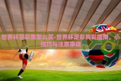 世界杯足彩票怎么买-世界杯足彩购彩指南，小技巧与注意事项