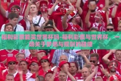 福利彩票能买世界杯吗-福利彩票与世界杯，一场关于梦想与规则的碰撞