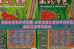 淘宝彩票世界杯在哪-探索淘宝彩票世界杯的在线投注激情与挑战