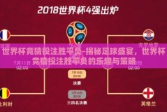 世界杯竞猜投注胜平负-揭秘足球盛宴，世界杯竞猜投注胜平负的乐趣与策略