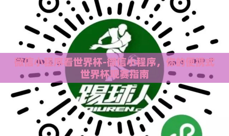 微信小程序看世界杯-微信小程序，你的便携式世界杯观赛指南