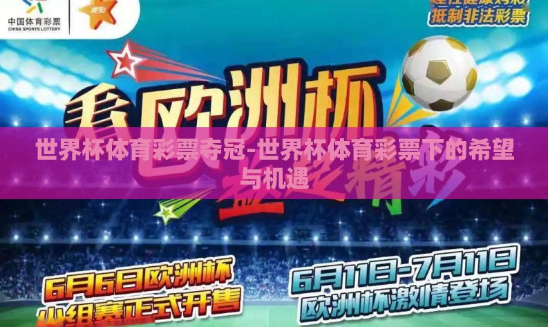 世界杯体育彩票夺冠-世界杯体育彩票下的希望与机遇