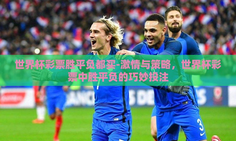 世界杯彩票胜平负都买-激情与策略，世界杯彩票中胜平负的巧妙投注