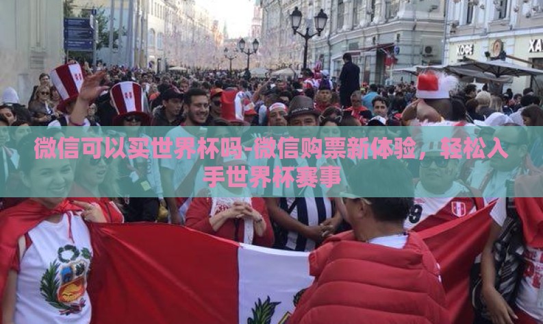 微信可以买世界杯吗-微信购票新体验，轻松入手世界杯赛事