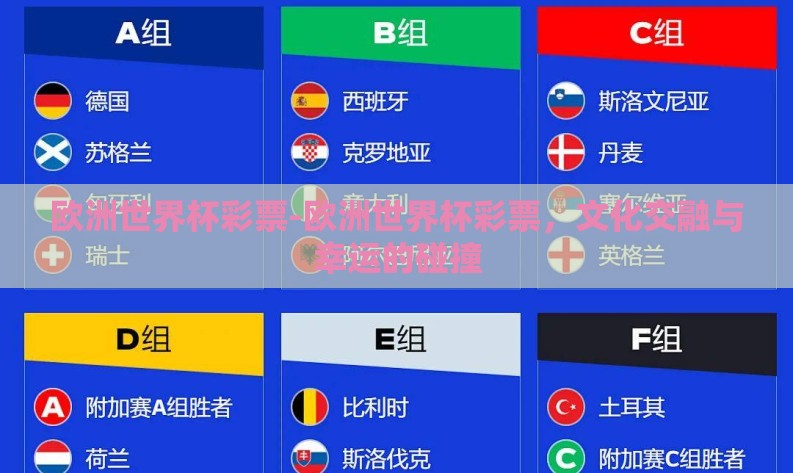 欧洲世界杯彩票-欧洲世界杯彩票,文化交融与幸运的碰撞 欧洲世界杯彩票-欧洲世界杯彩票,文化交融与幸运的碰撞