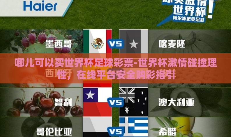 哪儿可以买世界杯足球彩票-世界杯激情碰撞理性，在线平台安全购彩指引