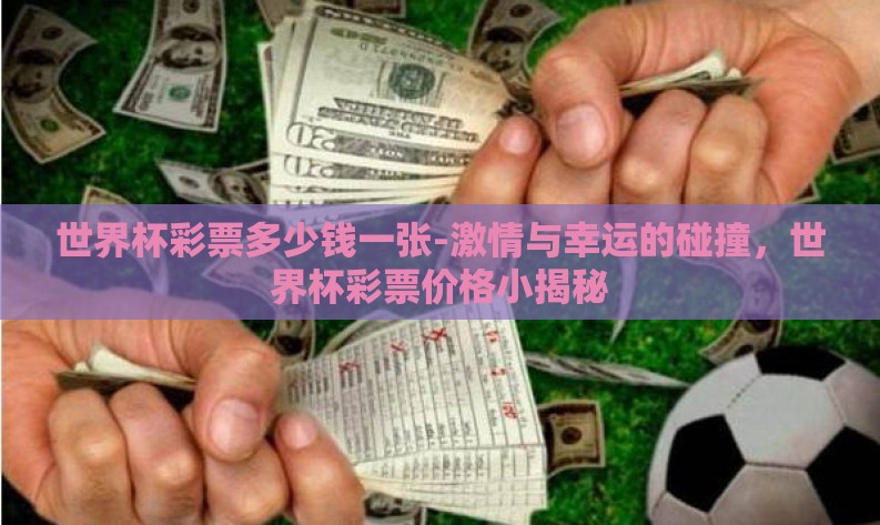 世界杯彩票多少钱一张-激情与幸运的碰撞，世界杯彩票价格小揭秘