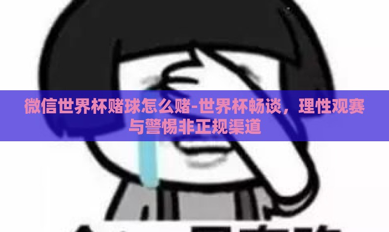 微信世界杯赌球怎么赌-世界杯畅谈,理性观赛与警惕非正规渠道 微信世界杯赌球怎么赌-世界杯畅谈,理性观赛与警惕非正规渠道