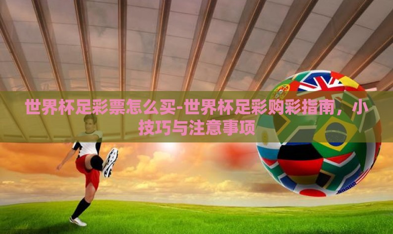 世界杯足彩票怎么买-世界杯足彩购彩指南，小技巧与注意事项
