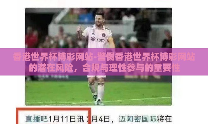 香港世界杯博彩网站-警惕香港世界杯博彩网站的潜在风险，合规与理性参与的重要性