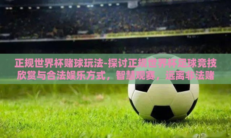 正规世界杯赌球玩法-探讨正规世界杯足球竞技欣赏与合法娱乐方式，智慧观赛，远离非法赌球